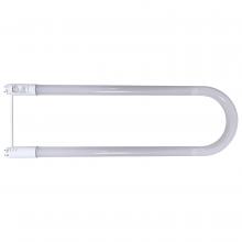 Satco Products Inc. S18410 - 13 Watt T8 U-BEND LED; 50000 Hours; Medium Bi Pin Base; CCT Selectable; Type A/B; White Finish;