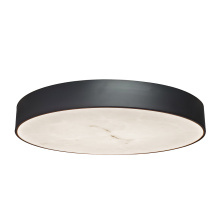 Dainolite WSH-2040LEDFH-MB - 40W Flush Mount in Matte Black w/ Alabaster Diffuser