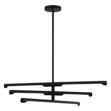 Matteo Lighting C31490MB - Novelle Matte Black Pendant