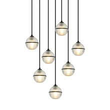 Matteo Lighting C33107MB - Misty Matte Black Pendant