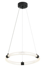 Matteo Lighting C34816MB - Inkara Matte Black Pendant