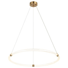 Matteo Lighting C34832AG - Inkara Aged Gold Brass Pendant
