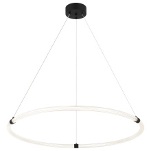 Matteo Lighting C34840MB - Inkara Matte Black Pendant