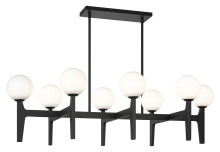 Matteo Lighting C34918MBOP - Scriben Matte Black Pendant