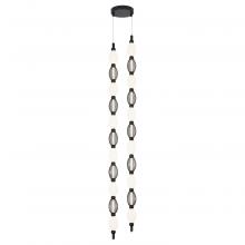 Matteo Lighting C37102BK - Tentacles Black Pendant