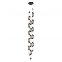 Matteo Lighting C37103BK - Tentacles Black Pendant