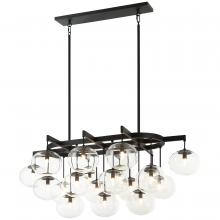 Matteo Lighting C38119MB - Bulbus Matte Black Pendant