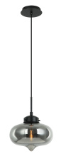 Matteo Lighting C41403SM - Irresistible Organic Charm Smoke Pendant