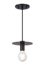 Matteo Lighting C54911BK - Kasa Black Pendant