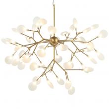 Matteo Lighting C69836GL - Hydragea Bloom Gold Pendant