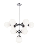 Matteo Lighting C72310CHOP - Maru Chrome Chandelier