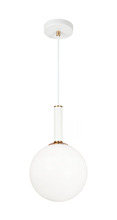 Matteo Lighting C75311AGOP - Stellar Aged Gold Brass Pendant