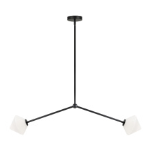 Matteo Lighting C81742BKOP - Novo Black Pendant