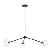 Matteo Lighting C81743BKCL - Novo Black Pendant