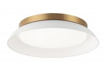 Matteo Lighting M12515MWAG - Finley Matte White Wall Sconce