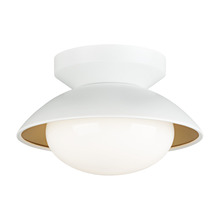 Matteo Lighting M13101WHOP - Hatley White Ceiling Mount