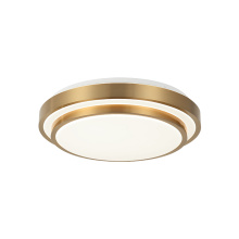 Matteo Lighting M18915AG - Helix Aged Gold Brass Flush Mounts