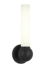 Matteo Lighting S00601MB - Pierce Matte Black Wall Sconce