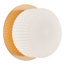 Matteo Lighting S01301AGOP - Knobbel Aged Gold Brass Wall Sconce