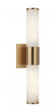 Matteo Lighting S01412AG - London Aged Gold Brass Wall Sconce