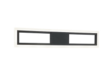 Matteo Lighting S02524MB - Valance Matte Black Wall Sconce