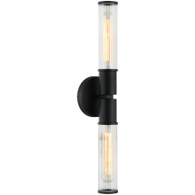 Matteo Lighting S02812MB - Klarice Matte Black Wall Sconce
