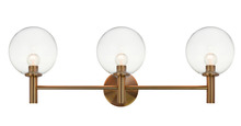 Matteo Lighting S06003AGCL - Cosmo Aged Gold Brass Wall Sconce