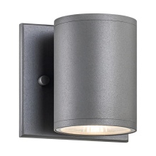 Matteo Lighting S10201GY - Tubular Grey Outdoor Lighting
