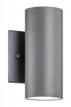 Matteo Lighting S10212GY - Tubular Grey Outdoor Lighting