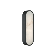 Matteo Lighting W05916MB - Marblestone Matte Black Wall Sconce