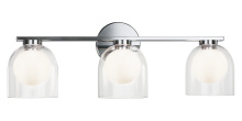 Matteo Lighting W60703CHCL - Derbishone Chrome Wall Sconce