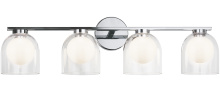 Matteo Lighting W60704CHCL - Derbishone Chrome Wall Sconce
