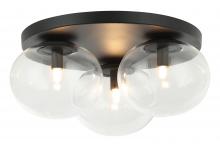 Matteo Lighting X38103MB - Bulbus Matte Black Ceiling Mount