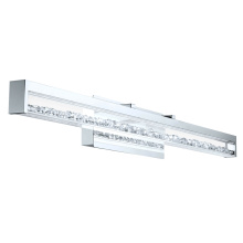 Eglo Canada 201731A - 1 LT Integrated LED Bath/Vanity Light w/ Chrome Finish, Clear Glass w/ Clear Stones