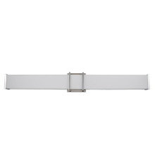 Eglo Canada 204128A - 1 LT Integrated LED Bath/Vanity Light w/ Chrome Finish & White Acrylic Shade