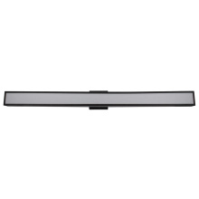 Eglo Canada 204142A - 1 LT Integrated LED Bath/Vanity Light w/ Black Finish & White Acrylic Shade