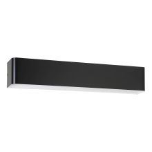 Eglo Canada 205735A - 1 LT LED Bath/Vanity Light w/ Black Finish & White Diffuser
