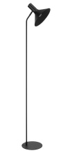 Eglo Canada 390222A - 1 LT Floor Lamp w/ Black Finish & Black Metal Shade