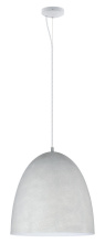 Eglo Canada 94355A - 1 LT Pendant w/ Grey Finish & Grey Shade