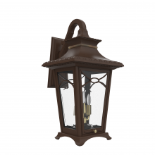 SNOC 20121-CT06 - Bellissima - Wall mounted decorative arm down closed bottom medium format - 20121