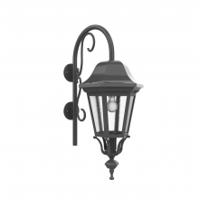 SNOC 33798-CH10 - Florence - Large Closed Bottom Cane Down Wall Mount - 33798